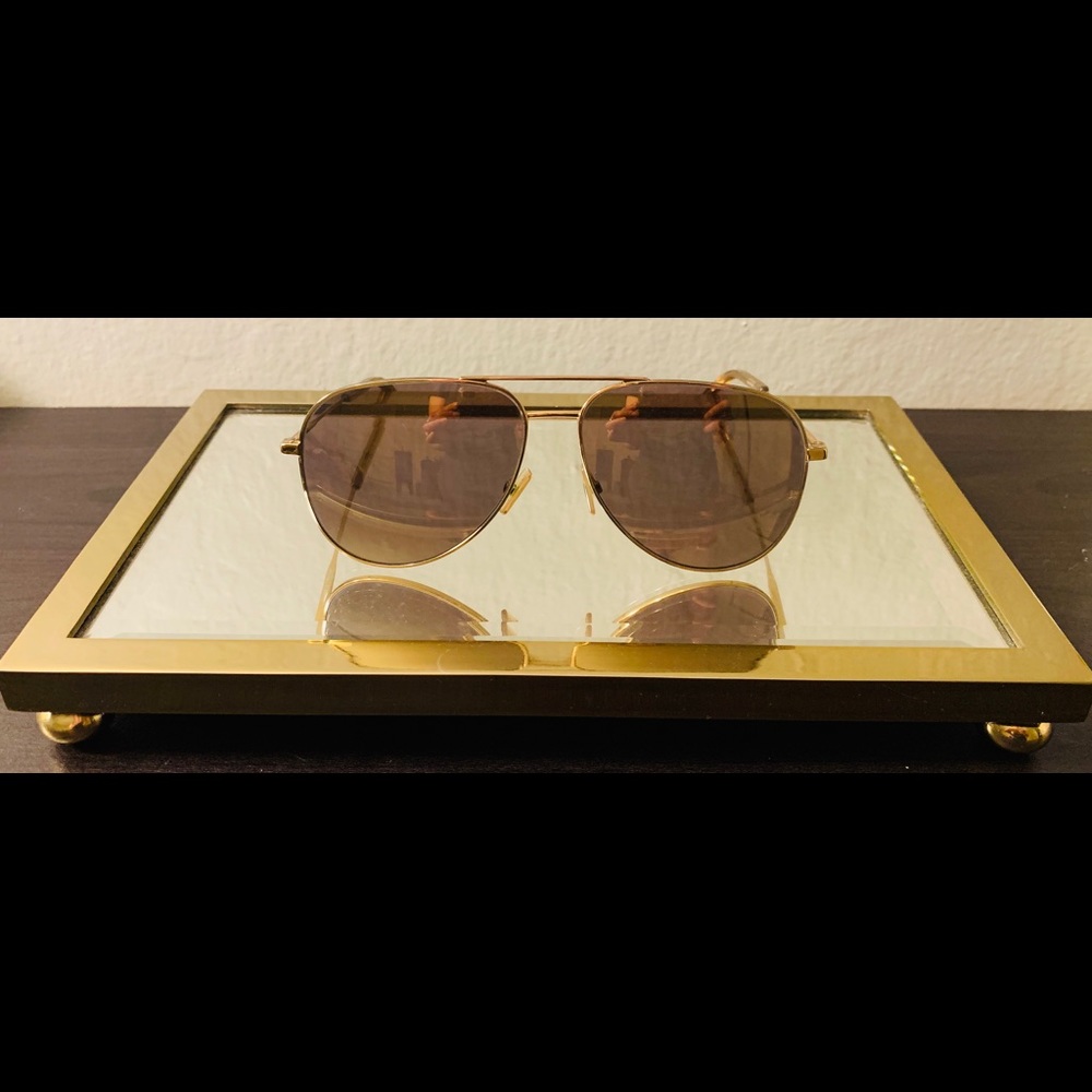 Saint Laurent Classic 11 Aviator Sunglasses